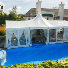 Luxury High Peak Marquee Rental for Weddings from Liri Tent