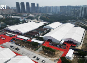 Large Event Marquee for Textile Garment Exhibition