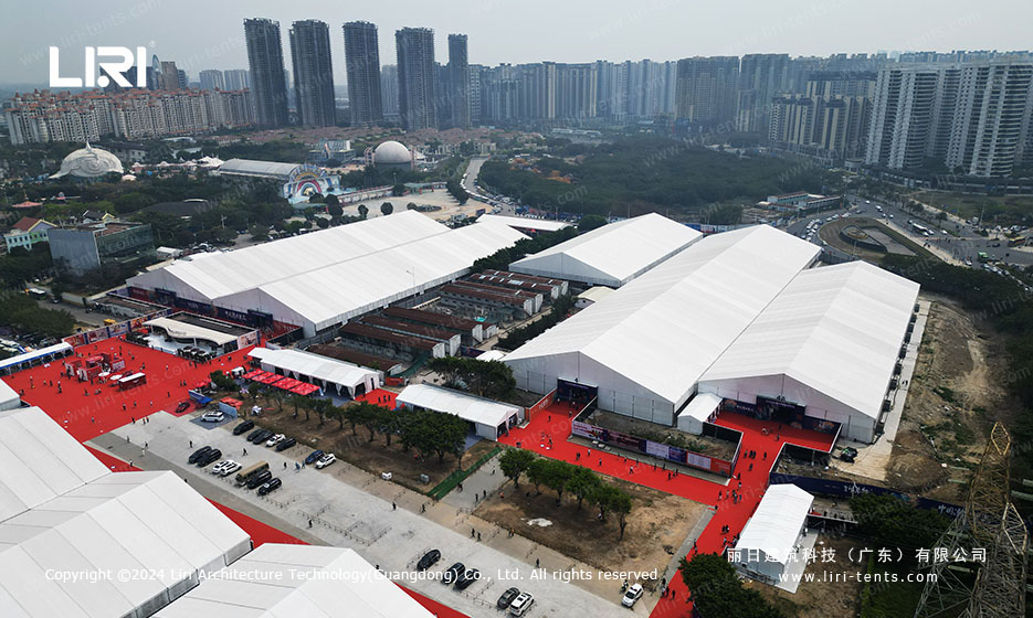 Large Marquee For Textile Garment Exhibition