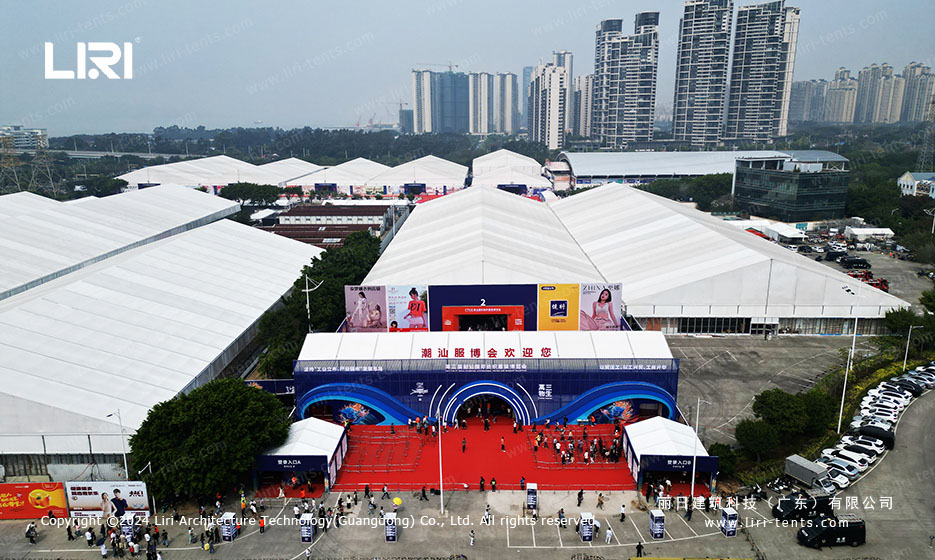 Large Marquee For Textile Garment Exhibition